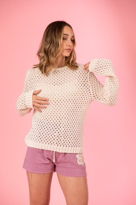SWEATER CORDOBA CRUDO