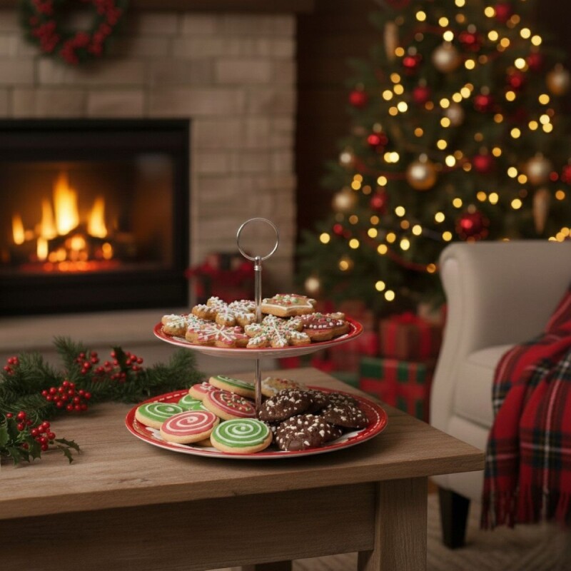 BANDEJA CERAMICA NAV 2NIVELES Unica