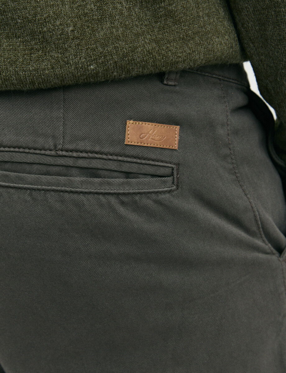 080422 PANTALÓN SPORT S/PINZAS HARRY Gris