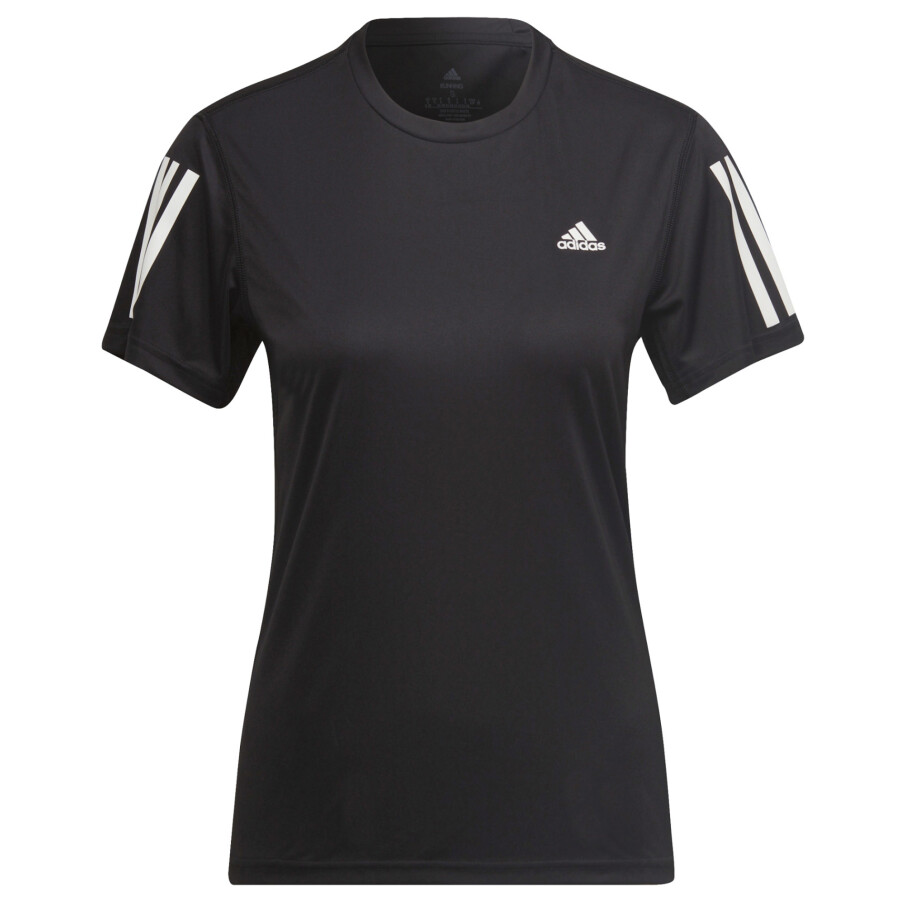 Remera de Mujer Adidas Own Negro - Blanco