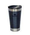 Vaso de Cerveza Stanley con Tapa y destapador 473 ml Azul
