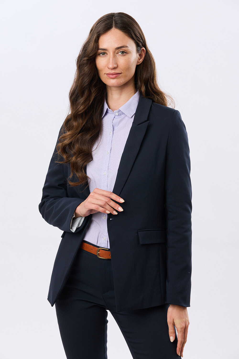BLAZER LISO Marino
