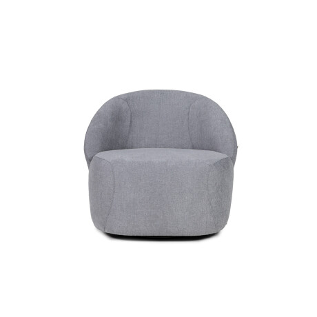 Butaca Zoey Giratoria - Tela Microfibra AA-13 (Gris)