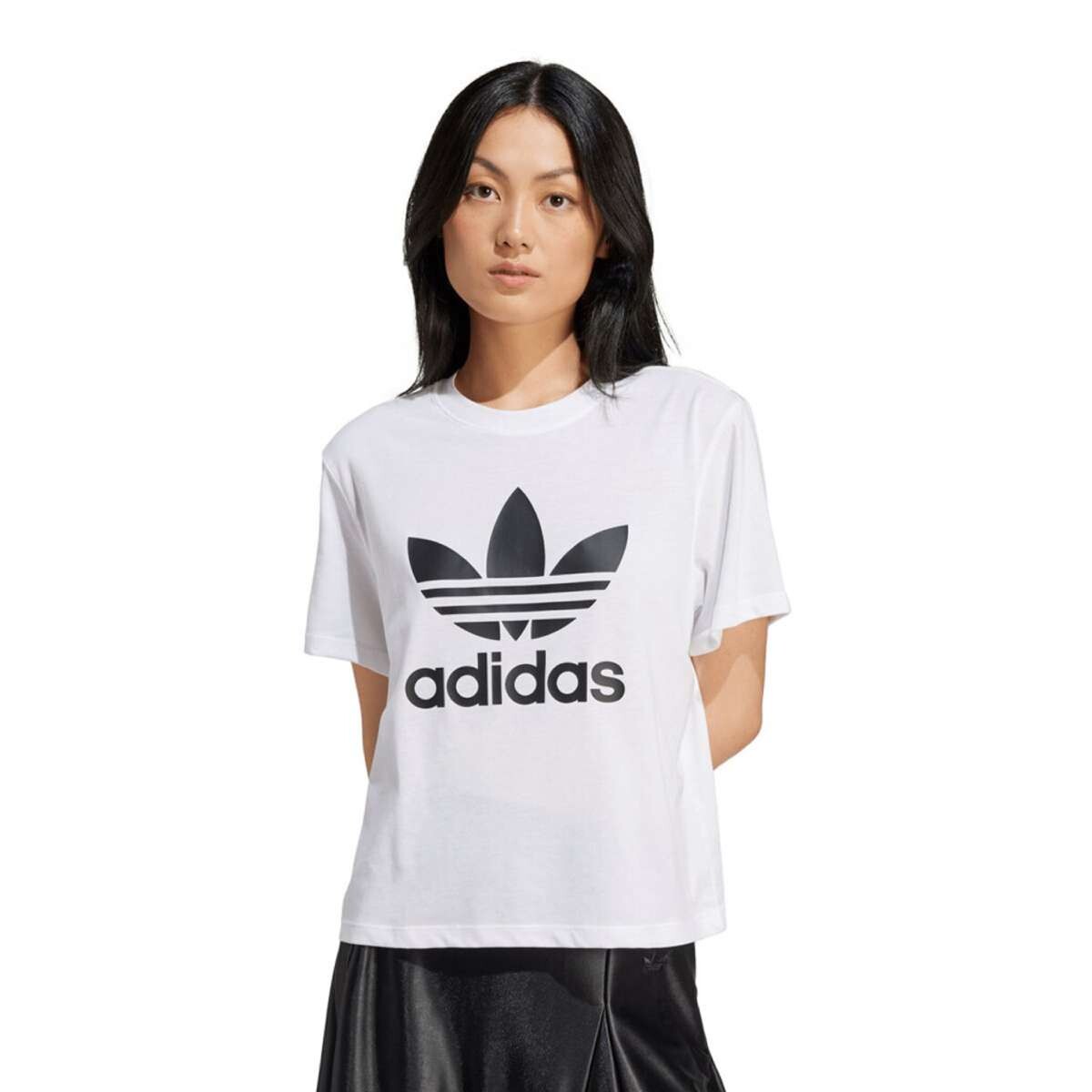 Remera Adidas Trfl Boxy - Blanco 