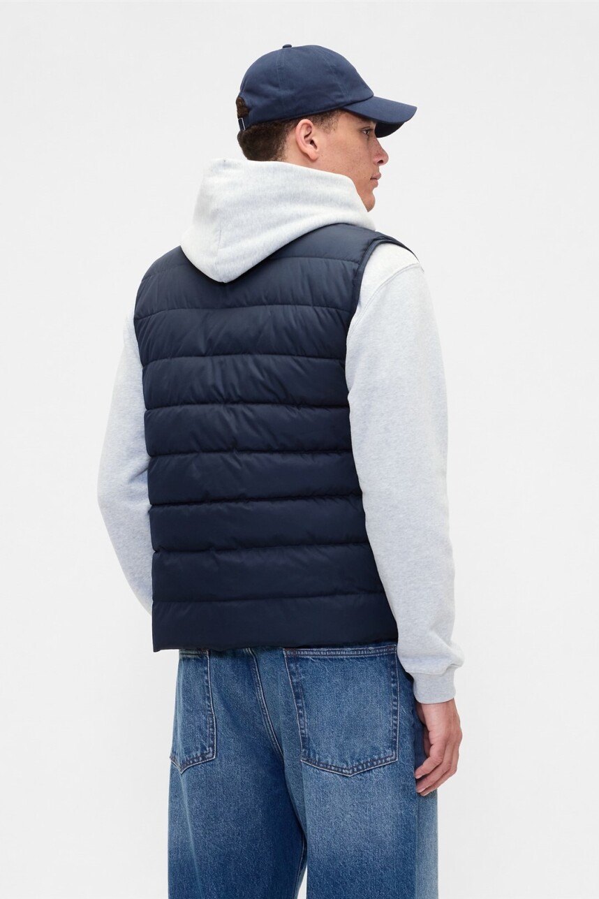 Chaleco Puffer Hombre New Classic Navy