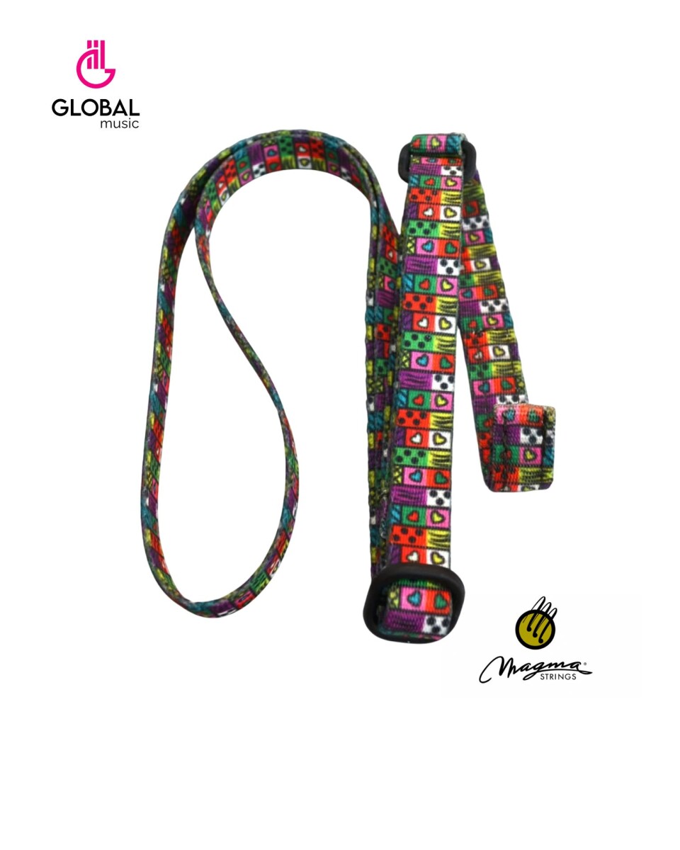 Correa Ukelele Magma Polyester Love Puntera 07msu06 