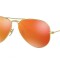 Ray-Ban Aviador 3025 Dorado y Naranja