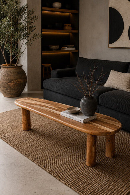 CEDRICK MESA DE LIVING CEDRICK 130X37X37H CM