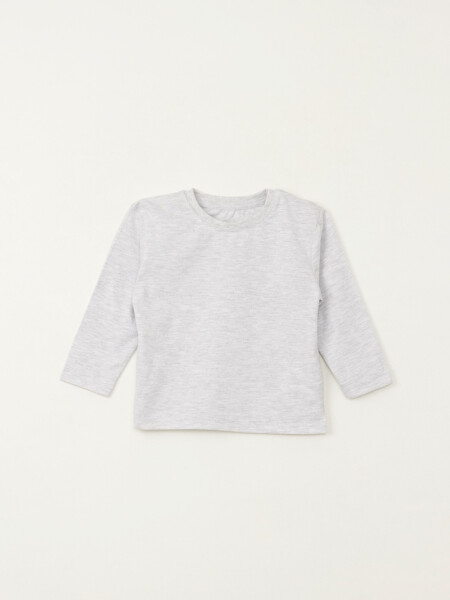 Remera estampada Gris Claro