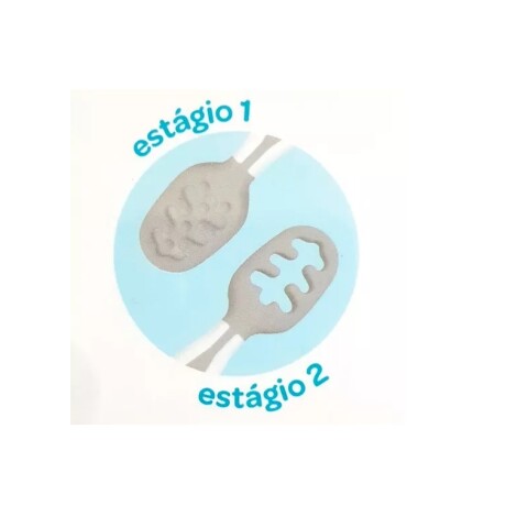 Cucharas de entrenamiento BLW gris