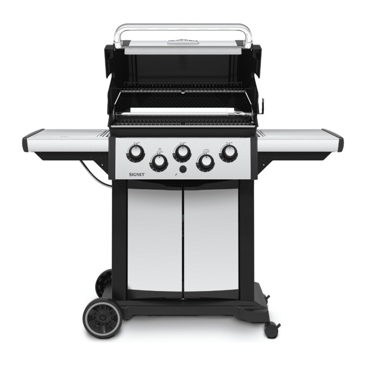 Barbacoa a Gas Broil King Signet 390 3 Quemadores con Spiedo y Hornalla Lateral Barbacoa a Gas Broil King Signet 390 3 Quemadores con Spiedo y Hornalla Lateral
