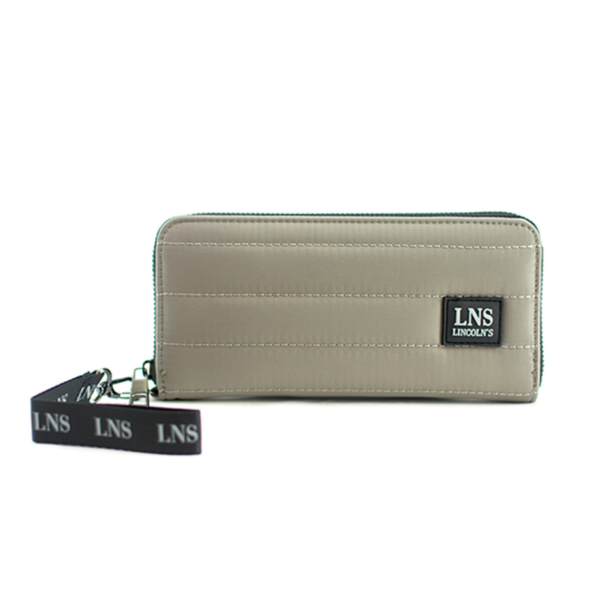 Billletera Lincoln's Primula Gris Acero 
