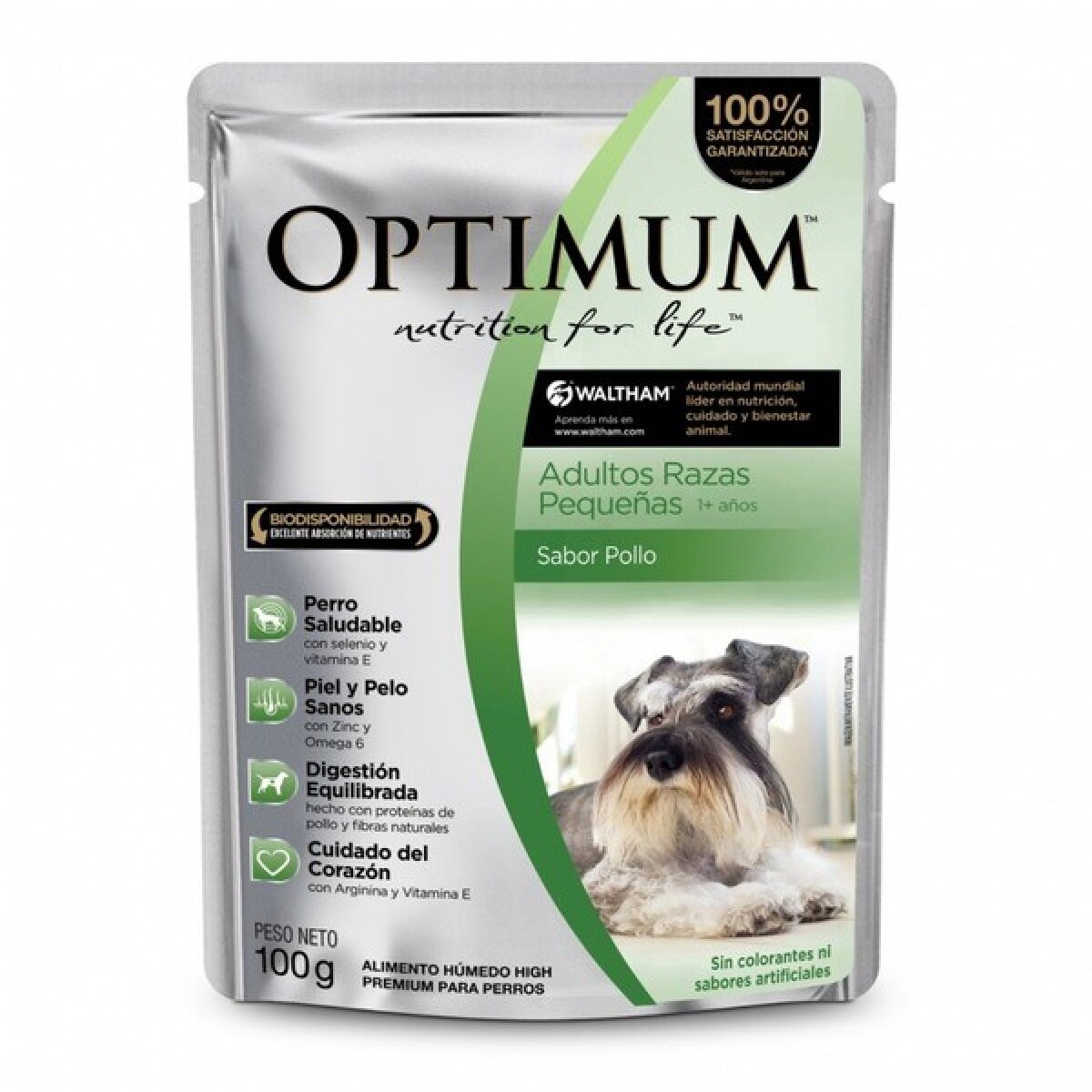 OPTIMUM DOG WET SB 100G 