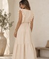 Vestido Amanda beige