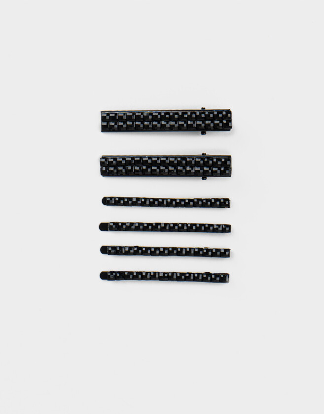 Horquillas Set Classic Set De Horquillas - Negro
