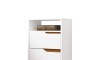 Mesa de Luz 2 Cajones - Sole Blanco