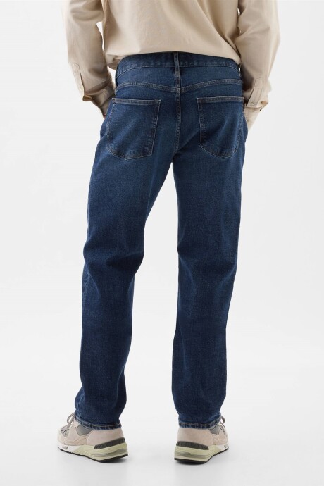 Jean Straight Hombre Dark Wash