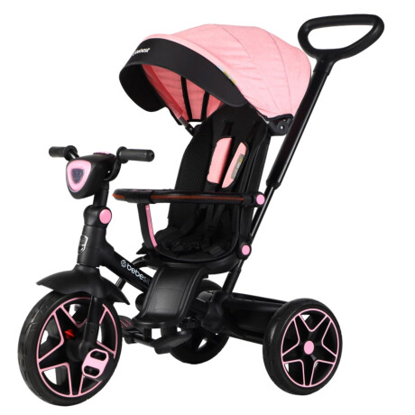Triciclo con Capota Bebesit Explorer Deluxe 4 en 1 Rosa
