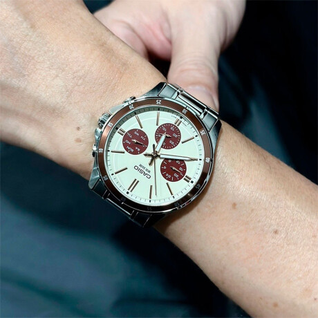 Reloj Casio Acero Inoxidable Plateado 0
