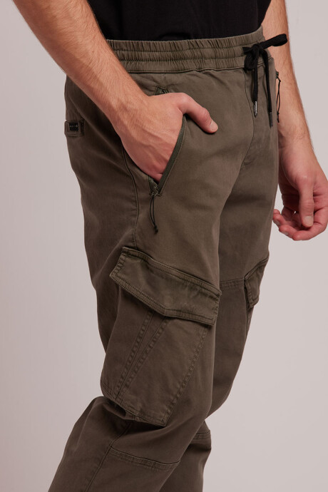 PANTALON CARGO PAOLOW24 RUSTY Militar