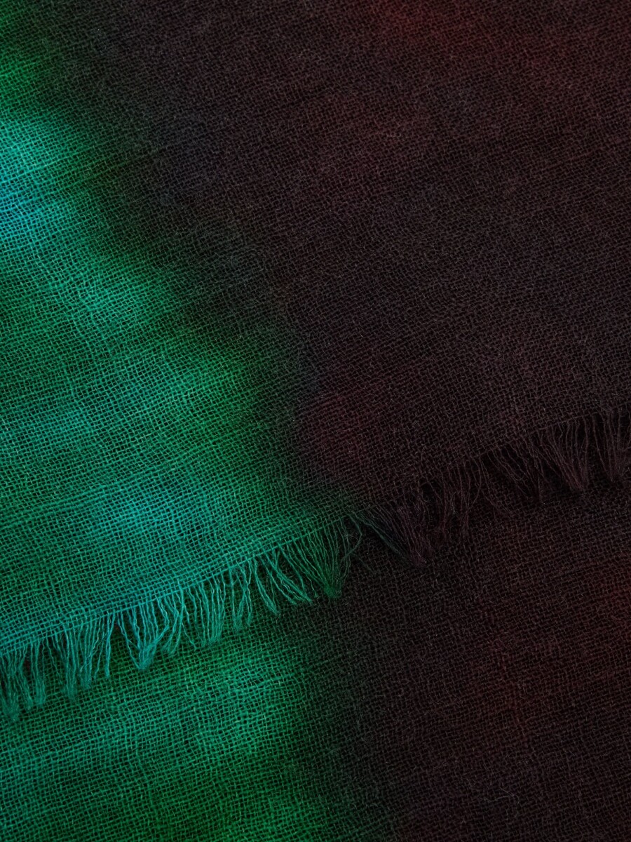 Pashmina 100% Lana multicolor