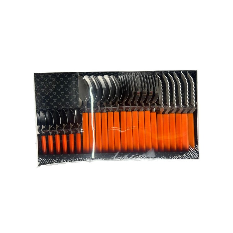 SET DE CUBIERTOS PREMIERE 24 PIEZAS MULTICOLOR