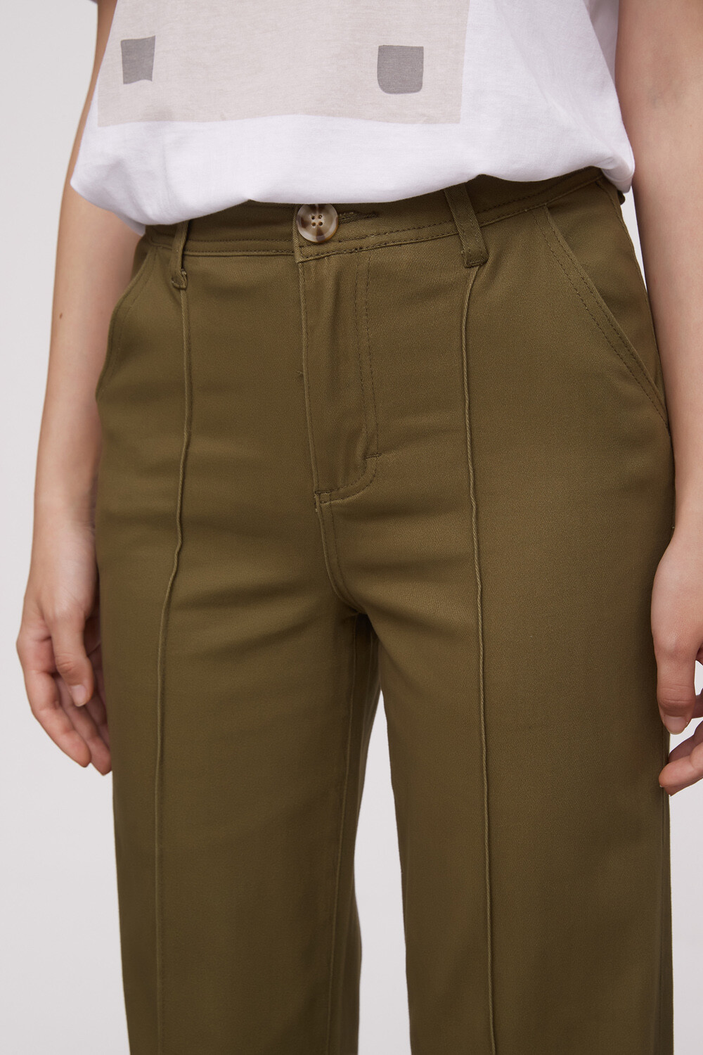 Pantalon Griselda Verde Oliva