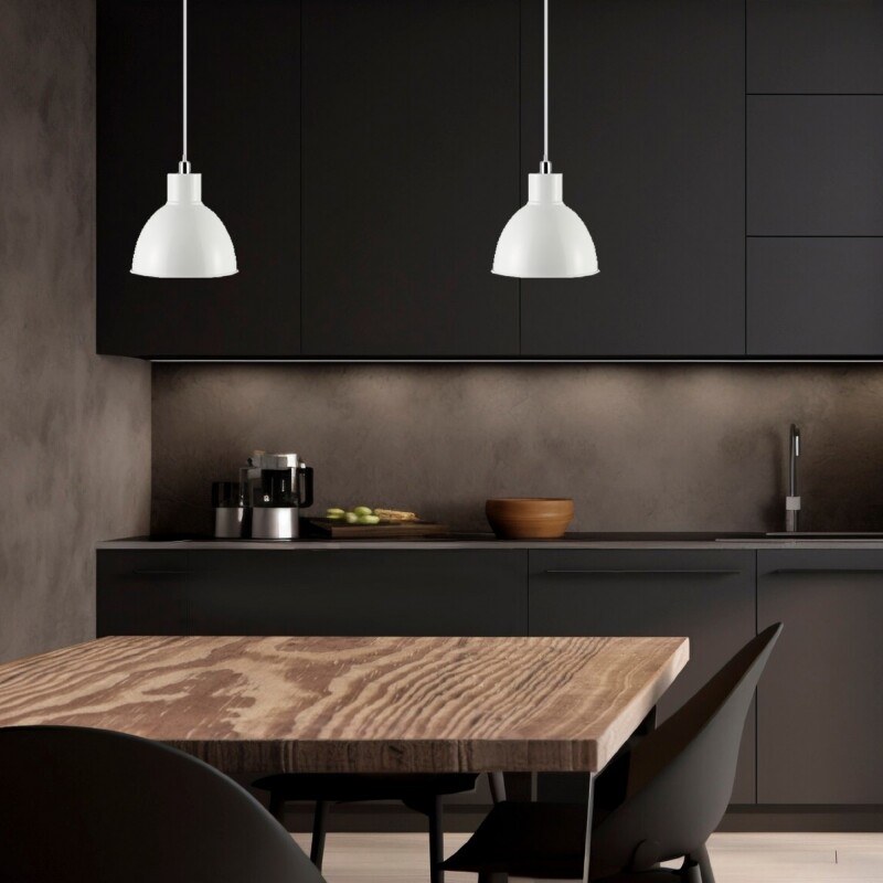 ARTEFACTO COLGANTE DECORATIVO ALPHA Lámpara Colgante Alpha Blanca