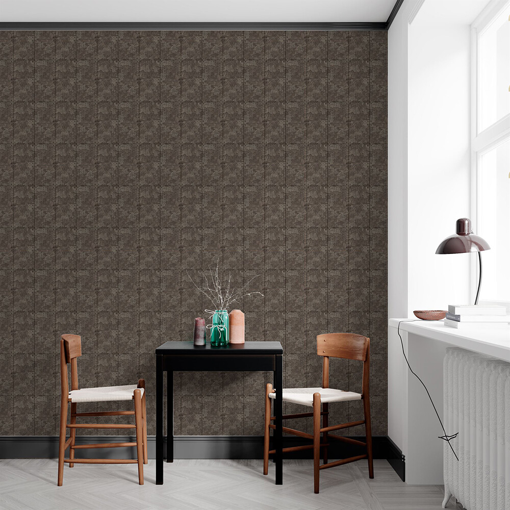 REVESTIMIENTO PVC PARA PARED MODELO METAL/MOSS - 0.25X6 MTS / Espesor: 10 MM Revestimiento Pvc Para Pared Modelo Metal/moss - 0.25x6 Mts / Espesor: 10 Mm