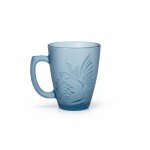 TAZA DE VIDRIO COLOR JX SET X3 • 300ml TAZA DE VIDRIO COLOR JX SET X3 • 300ml