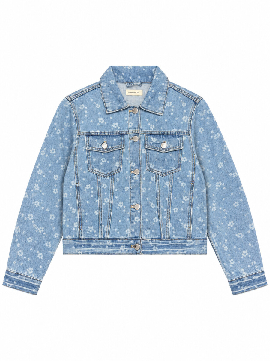 CAMPERA JEAN JARA - CELESTE 