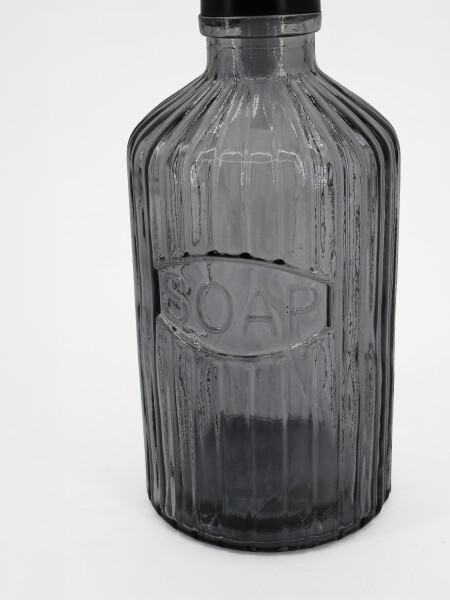 DISPENSADOR DE JABON VIDRIO TRANSPARENTE