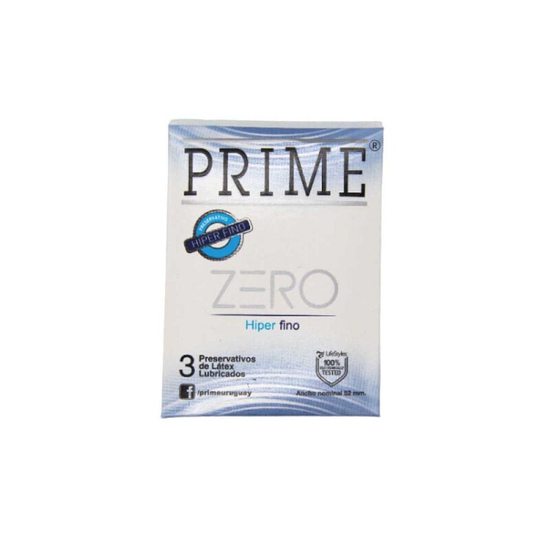 Preservativo Prime Zero Máxima Sensibilidad 3 Uds. Preservativo Prime Zero Máxima Sensibilidad 3 Uds.