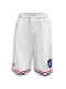 Bermuda Basketball CNdeF Ad. 18 Nacional Hombre Blanco, Azul Royal, Rojo