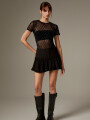 Short Pollera Fiale Negro