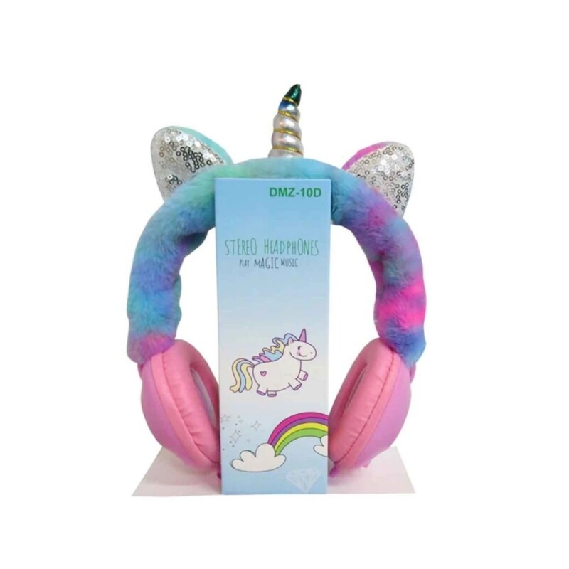 Auriculares PELUCHE UNICORNIO Y OREJAS Auriculares PELUCHE UNICORNIO Y OREJAS