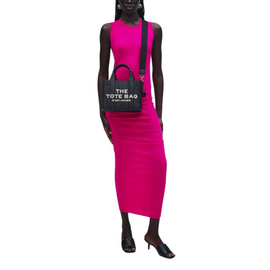 MARC JACOBS - THE WOVEN SMALL TOTE BAG Negro