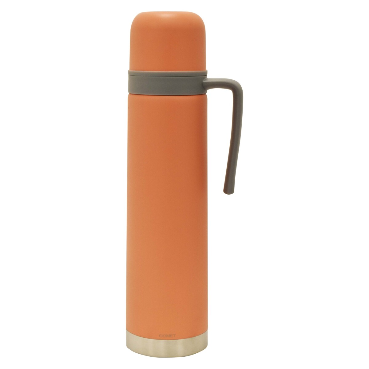 Termo Acero Inox 0.75L Manija Fija Mantiene Frío Calor Comet - Coral 