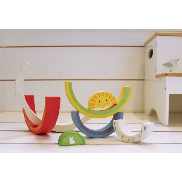 Tender Leaf Toys Tunel Arcoiris Juguete Madera Niños Tender Leaf Toys Tunel Arcoiris Juguete Madera Niños