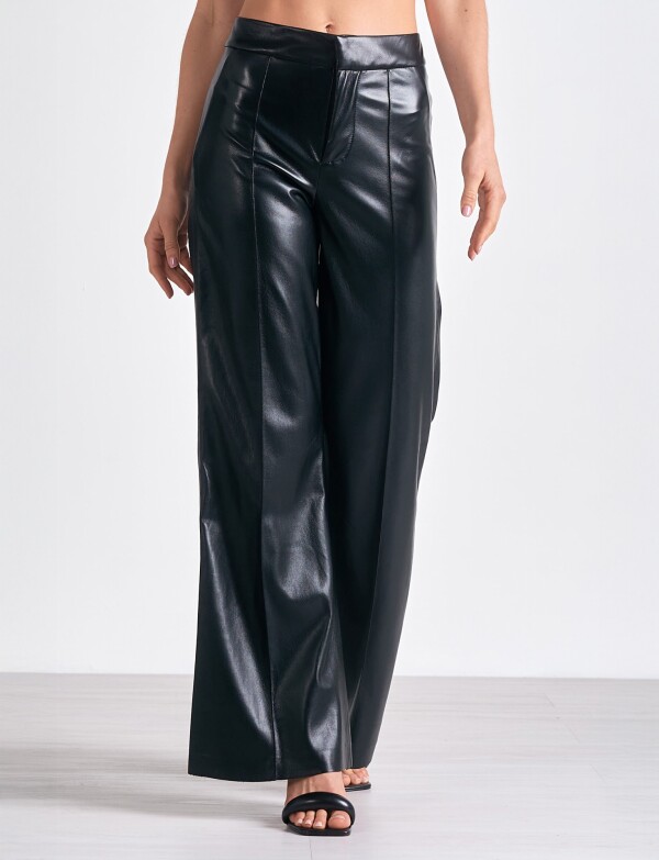 Pantalon Eco Cuero NEGRO