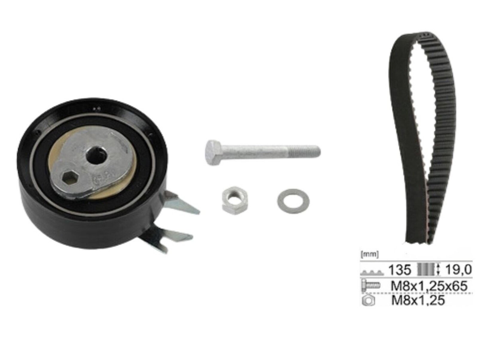CT846K1INA Kit Correa de Distribucion INA 