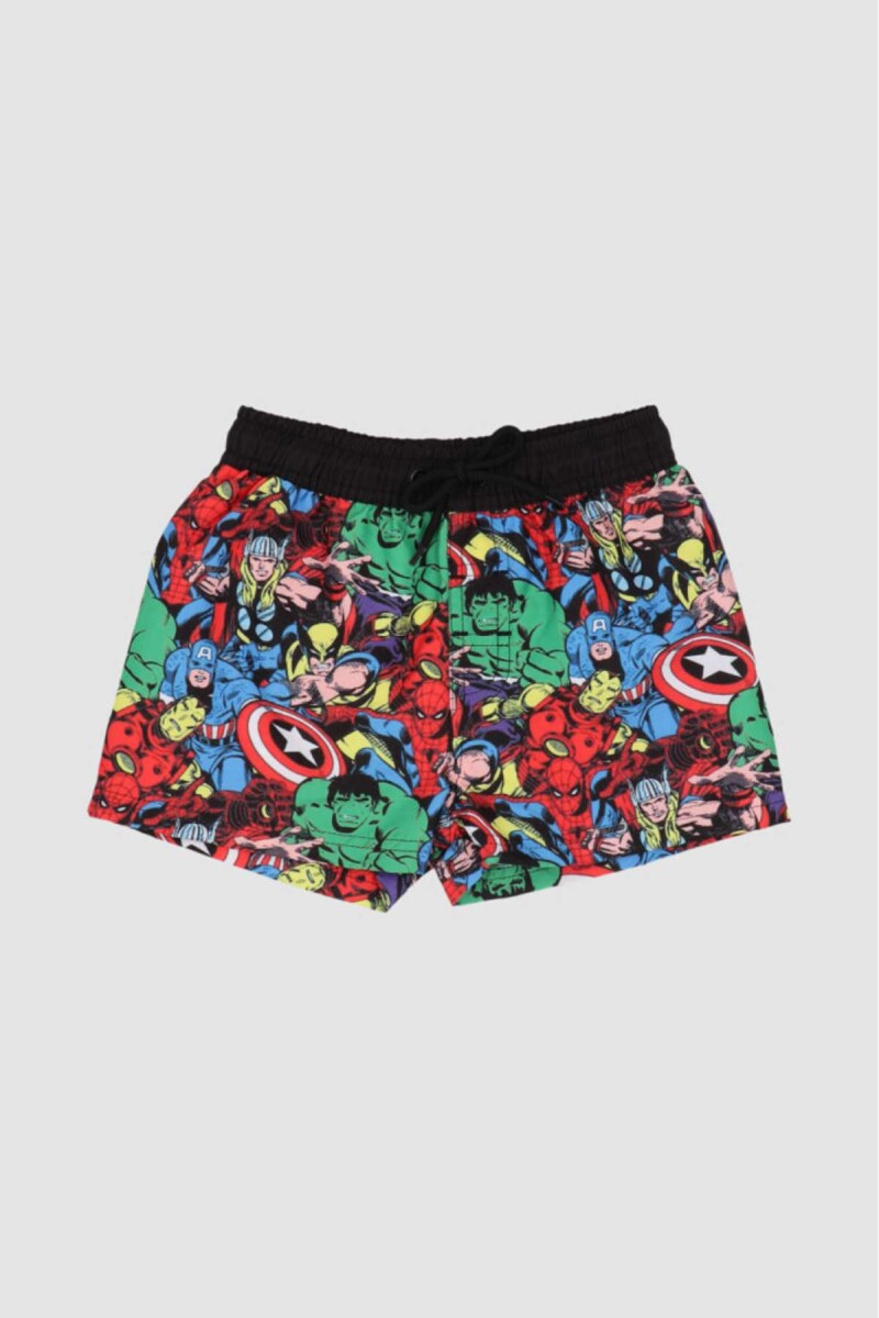 Boy short avengers 12-36m/4-8a - Avengers b 