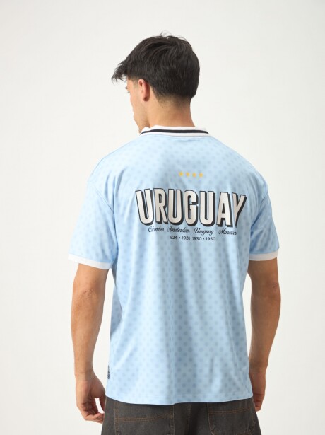 REMERA FUTBOL PAISES URUGUAY