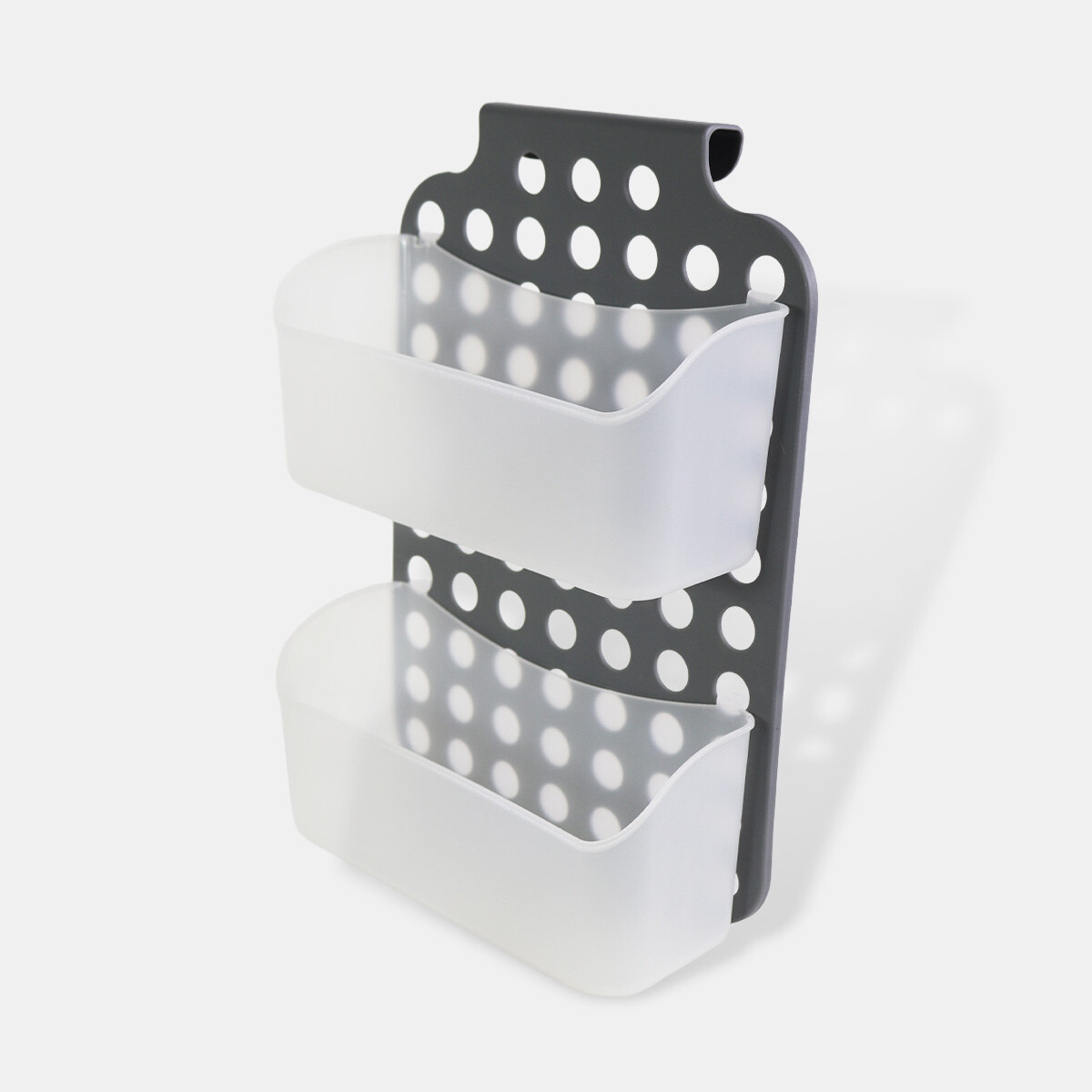 ORGANIZADOR COLG P/BAÑO C/2CESTAS 