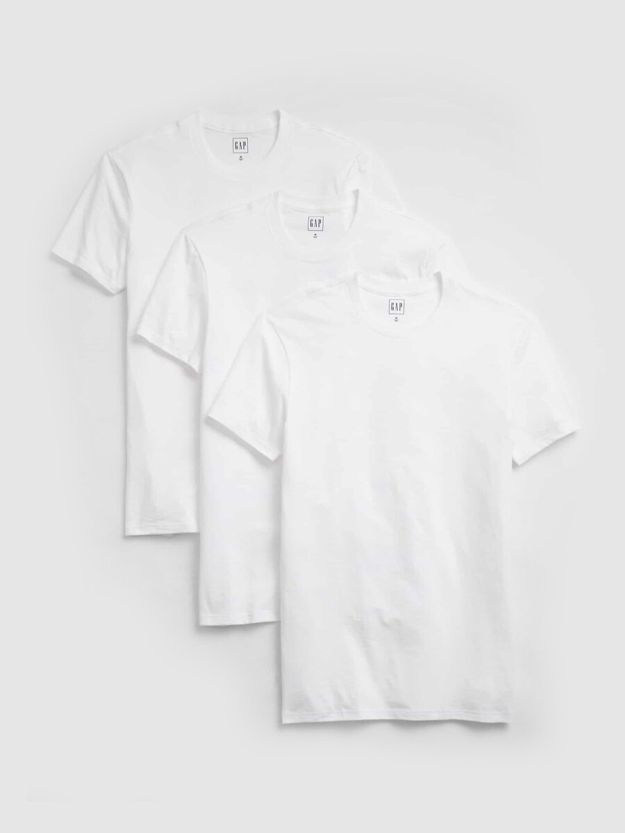 V-3 PK CREW - OPTIC WHITE 