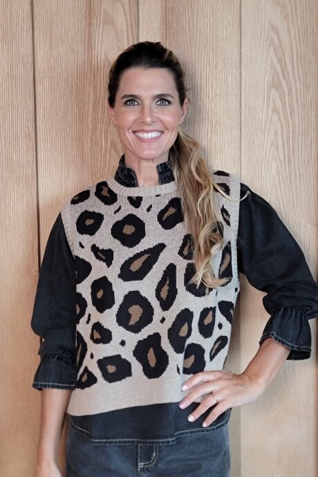 Chaleco África Animal Print