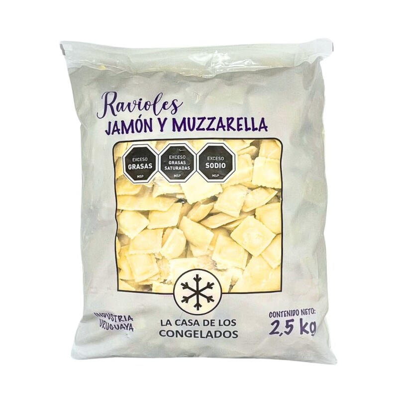 Ravioles de Jamón y Muzzarella LCDLC - 2,5 kg Ravioles de Jamón y Muzzarella LCDLC - 2,5 kg