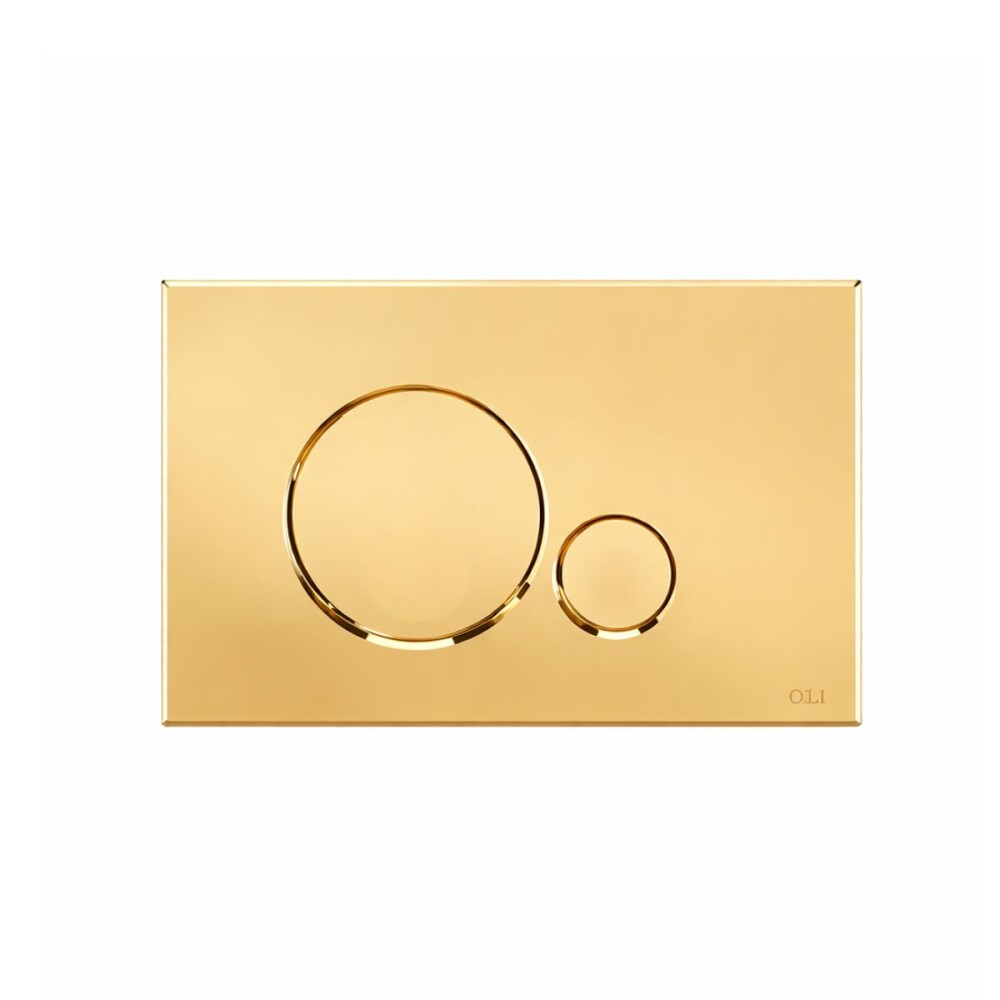 Placa pulsadora Oli Globe Dorada Placa Pulsadora Oli Globe Dorada