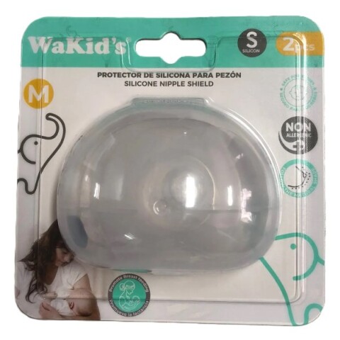 Protector de silicona para pezón x2 Wakids Protector de silicona para pezón x2 Wakids