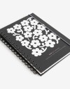 Anotadores Cuadernos y Memos Cuaderno Cuaderno A5 Anillado De Tapa Dura Estampada Con Elástico Sujetador - Combinacion Tricolor